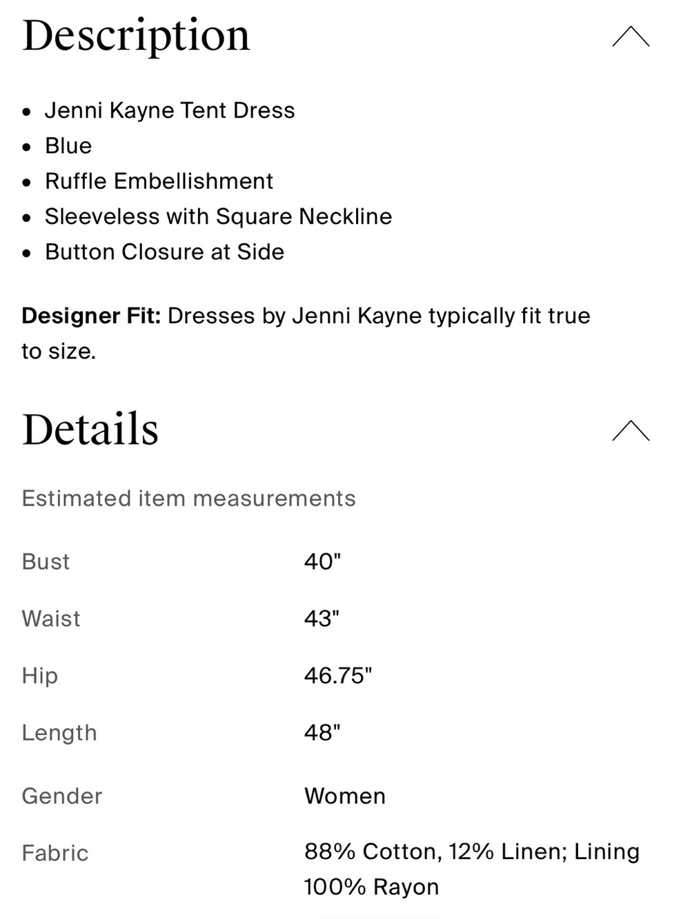 Jenni Kayne Summer Dress - XL - Picture 7 of 10
